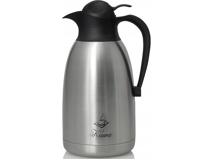 Promis Stahlkanne 2,0 L, Kaffeedruck (Tmh20k)