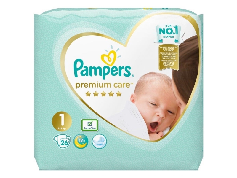 Pampers Premium Care Junge/Mädchen 1 26 Stück