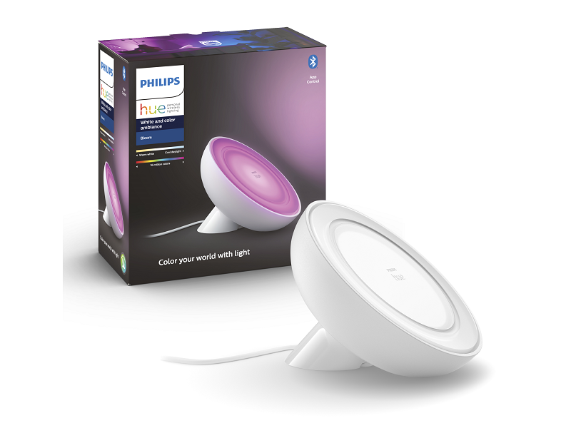 Philips Hue Bloom - Skrivbordslampa - LED - 7.1 W - 16 miljoner färger - 2000-6500 K - vit | Belysning - Inomhusbelysning - Bordslampa | GameStuff