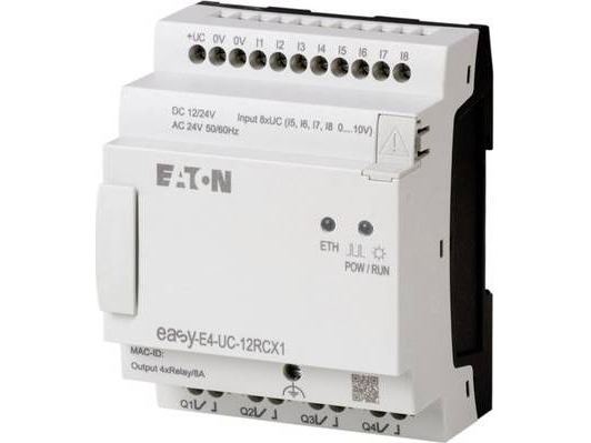 Eaton 197212 Easy-E4-Uc-12Rcx1 Plc-Styringsmodul 24 V Dc/Ac