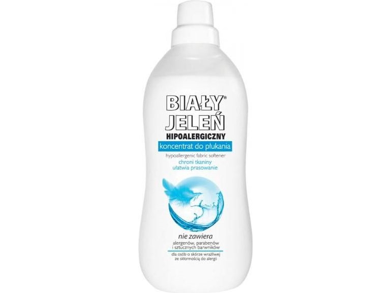 Bialy Jelen Hypoallergenes Spülmittel - Konzentrierter Weichspüler 1000 Ml