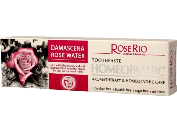 Rose Rio homeopatisk tandkräm damascena rosenvatten 65 ml | N - A | GameStuff