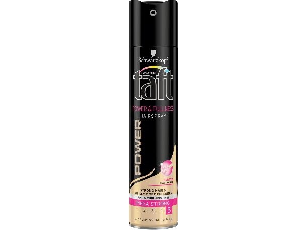 Schwarzkopf Taft Hair Lacquer 250Ml Power Fullness 5 Black
