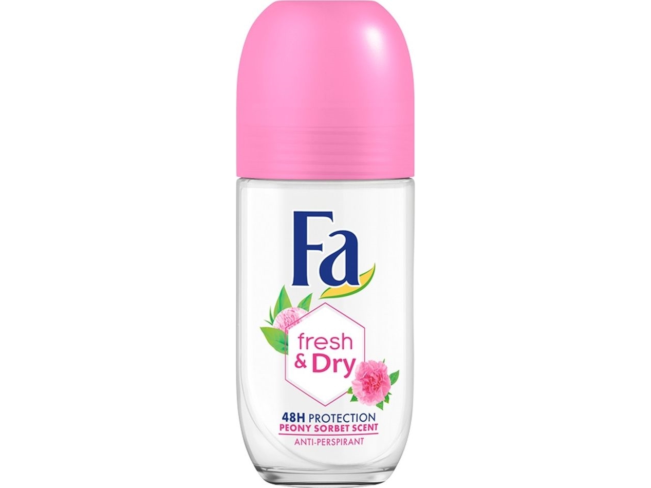 Fa Fresh &amp  Dry 48H Roll-on Deodorant Peony Sorbet 50 ml