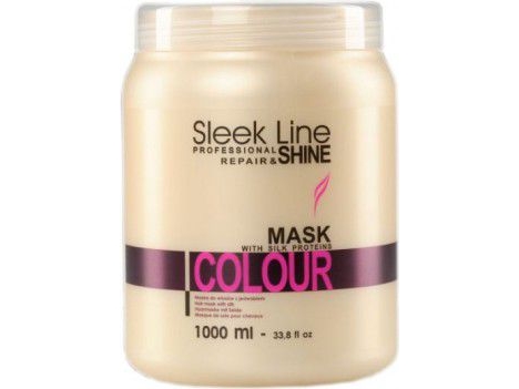 Stapiz Sleek Line Farbmaske Mit Seide Für Coloriertes Haar 1000Ml