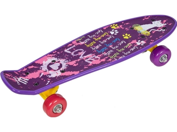 ENERO Skateboard Enero Mini Love Kitty Universal Plastic Skateboard