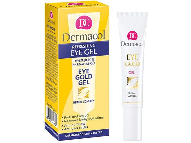 Dermacol_Refreshing Eye Gold Gel Zur Reduzierung Von Augenringen 15Ml
