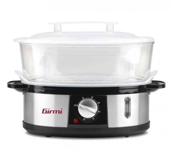 Girmi VP26, 3 kurv(e), Sort, Sølv, Fritstående, Dreje, Front, Plast, Rustfrit stål