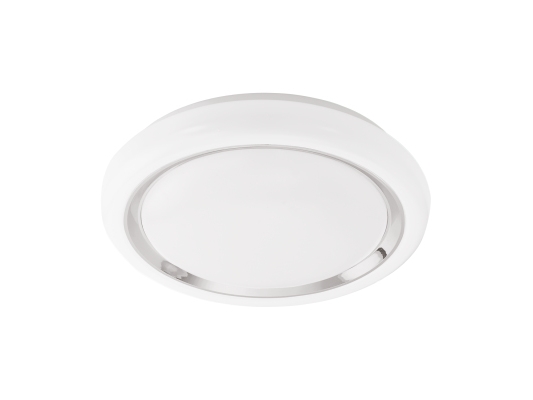 Eglo Capasso-C Plafond Rgbtw 2100Lm Ø340 Hvid/Krom
