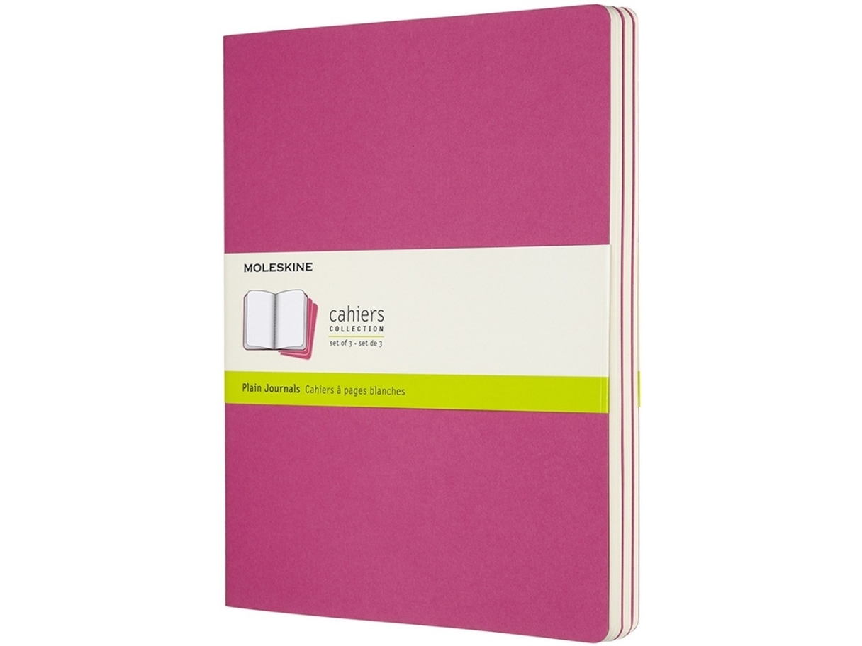 Moleskine Cahier, Monokromatiskt, Rosa, 120 ark, 70 g/m ^, Universal | Papper & Emballage - Kalendrar & Anteckningsböcker - Anteckningsböcker | GameStuff