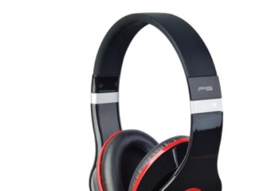 Omega Fh4005, Ledningsført, 20 - 20000 Hz, Musik, Hovedtelefoner, Sort, Rød
