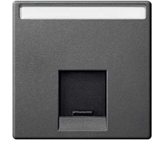 Schneider Electric Mtn465814, Anthrazit, Polycarbonat, Rj-45