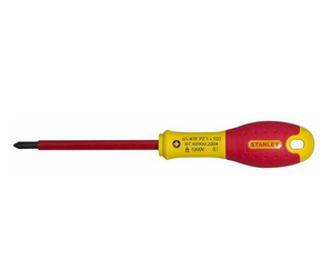 Stanley Fatmax Schraubendreher Pozidrive Isoliert, 75 Mm