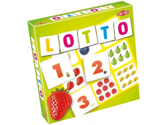 Tactic Fruits & Numbers Lotto, Kartenspiel, Glücksspiel, 3 Jahr(E)