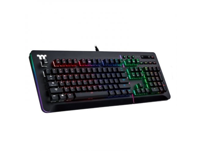 Thermaltake Level 20 Rgb, Ledningsført, Usb, Mekanisk, Qwerty, Rgb Led, Sort