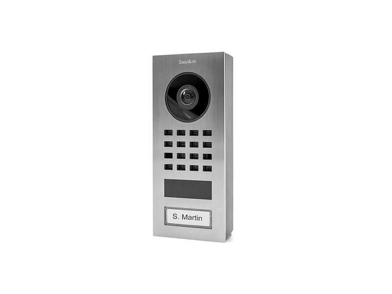 Doorbird D1101v, Ip65, Polycarbonat, Knapper, Vertikal, 802.11B, Ieee 802.3Af