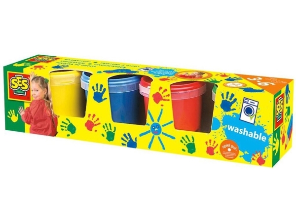 Ses Fingerfarben Zum Malen - 4 Farben