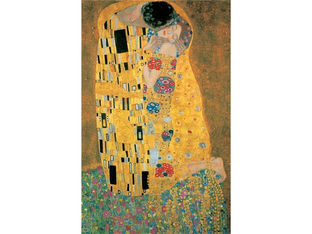 Puzzle 1000 - Klimt, The Kiss Piatnik