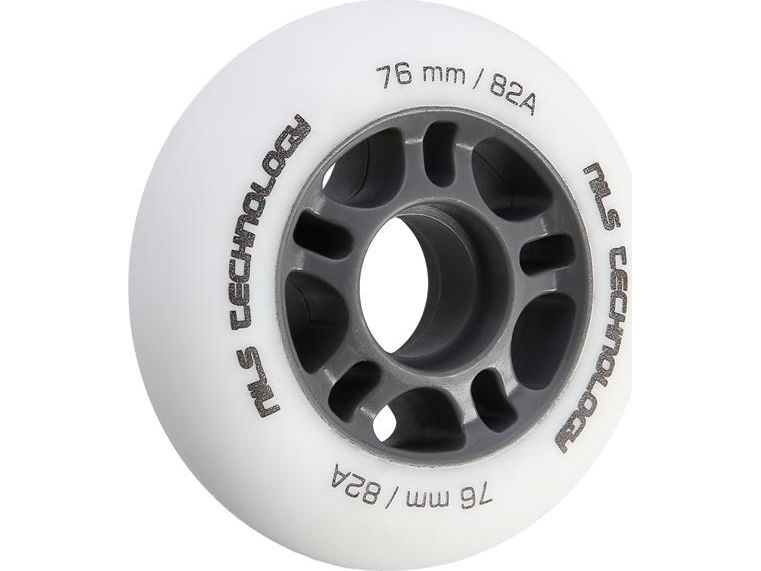 NILS Extreme PU 76x24 82A WHITE MATTE HJUL (4 stk.) NILS EXTREME
