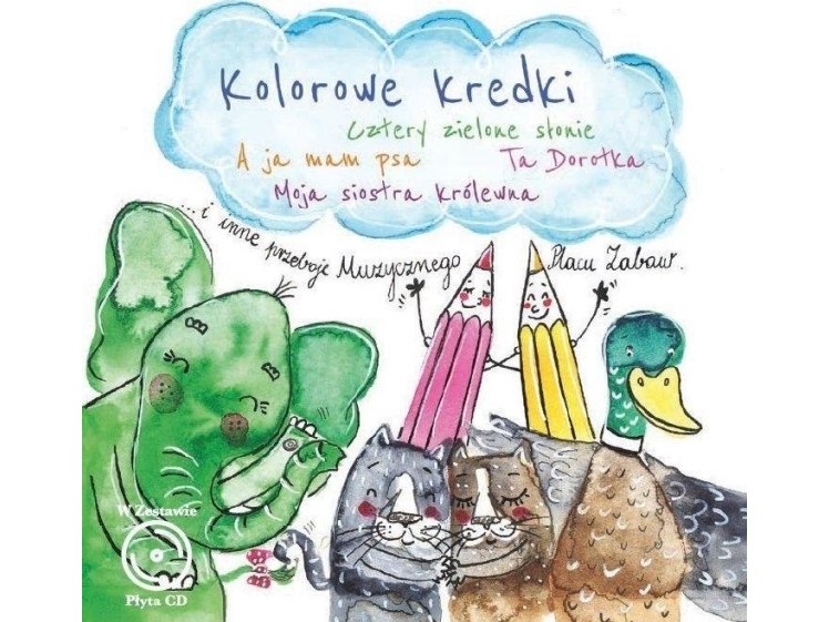 Musikalsk legeplads. Farveblyanter +CD