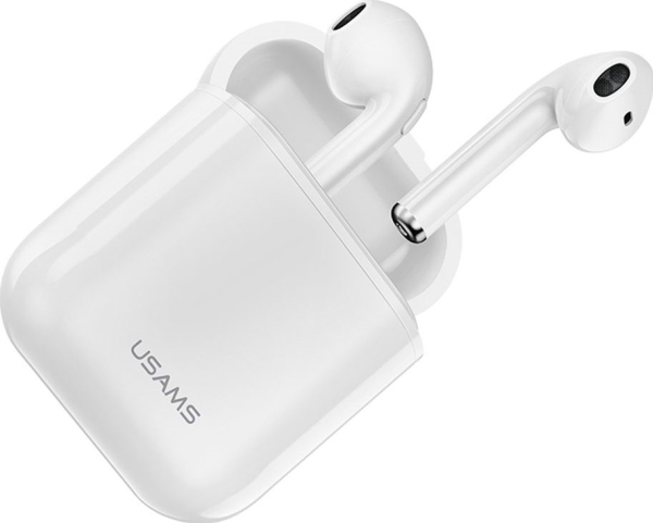Usams Bluetooth 5.0 Tws Lu Serie Drahtlose Kopfhörer Weiß/Weiß Bhulu01 (Us-Lu001)