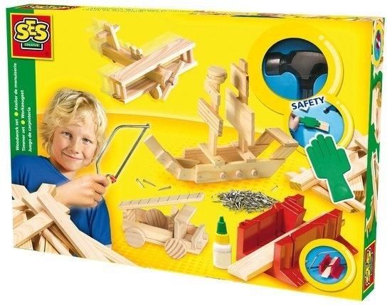 Ses Kreativbaukasten Aus Holz - Deluxe Edition