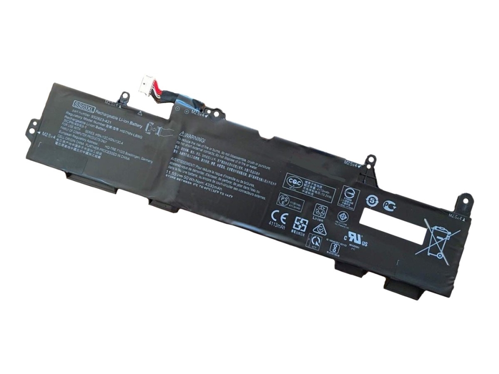 CoreParts - Batteri til bærbar computer (svarende til: HP 933321-855, HP 933321-855N, HP SS03XL, HP SS03050XL-PL) - 4.1 Ah - 47 Wh - sort - for HP EliteBook 735 G5, 745 G5, 840 G5  Mobile Thin Client mt44, mt45  ZBook 14u G5