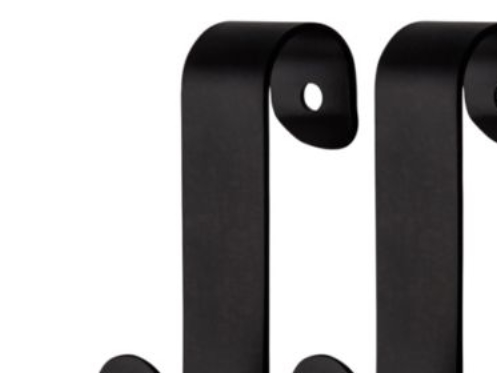 Tvs Hooks Ø19 Mm Black - Haken Für Handtuchheizkörper, Ø19 Mm