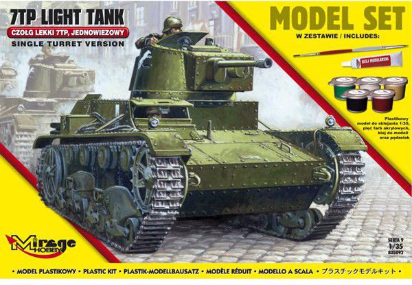 Mirage Polnischer Leichter Panzer 7Tp