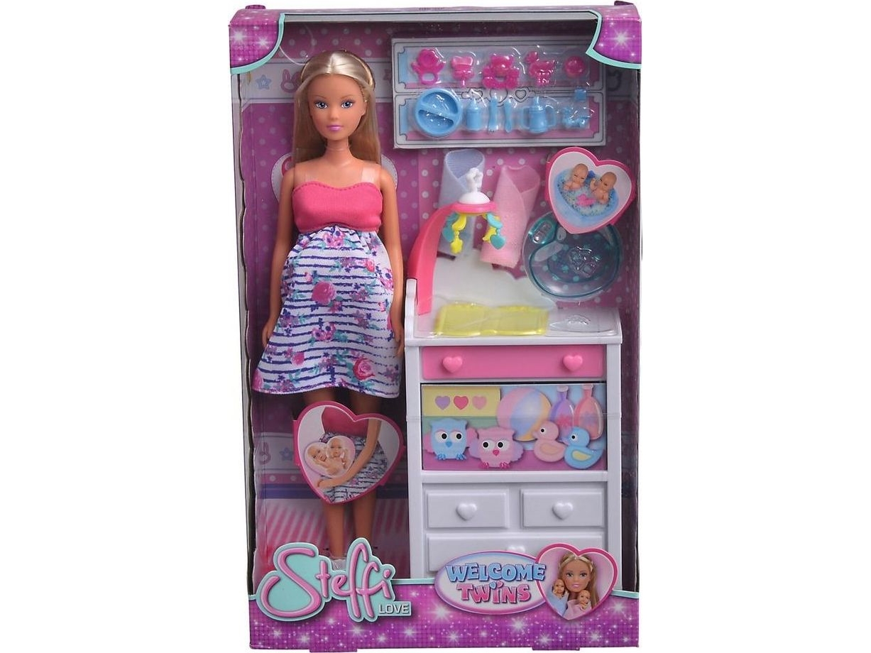 Steffi Schwangere Zwillinge Set Mit Kommode 573-3333