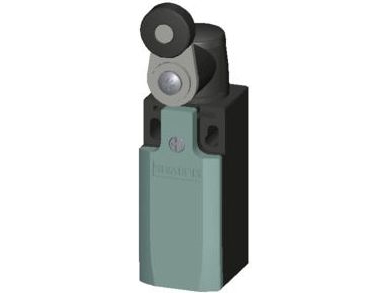 Siemens 3Se52120bk21 3Se5212-0Bk21 Positionsafbryder 6 A, Svingarm, Metalarm, Plastrulle, Ip66, Ip67, 1 Stk., Metal, Ip66, Ip67, 43 Mm, 49 Mm, 127 Mm