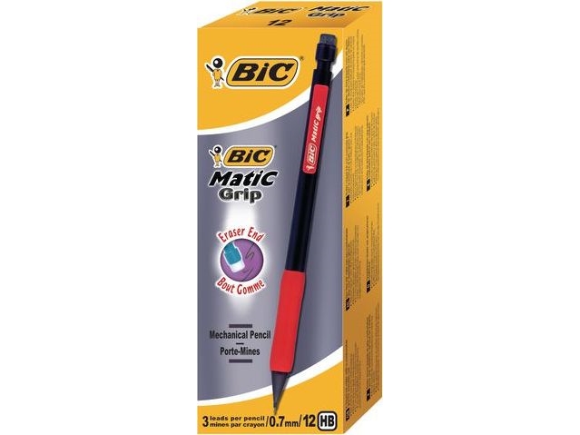 Hæfteklammer Bic Automatic Pencil Matic Original 0,7 Mm 12 Stk.