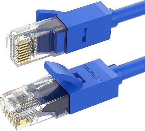 Ugreen Netværkskabel Ugreen Ethernet Rj45, Cat.6, Utp, 2M (Blå)