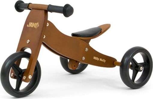 Milly Mally Balancierfahrrad Dreirad, Braune Farbe