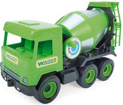 Wader Betonmischer Grün Middle Truck In Box