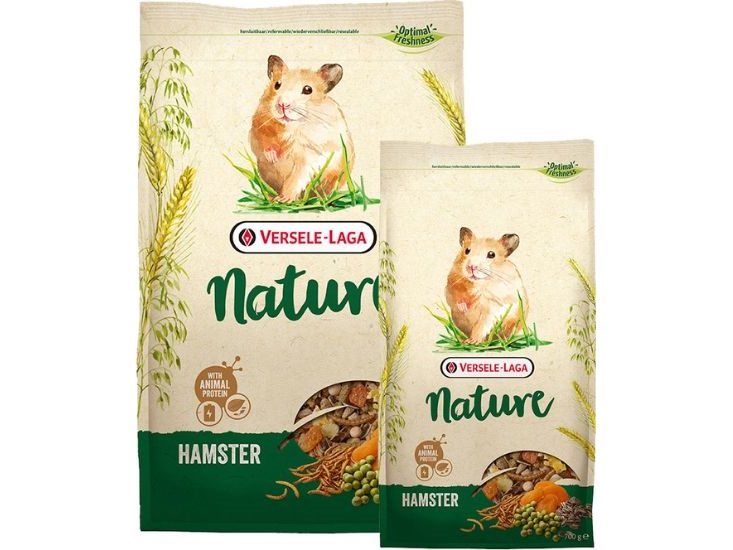 Versele-Laga Hamster Nature – Hamsterfoder, 2,3 Kg, Universal