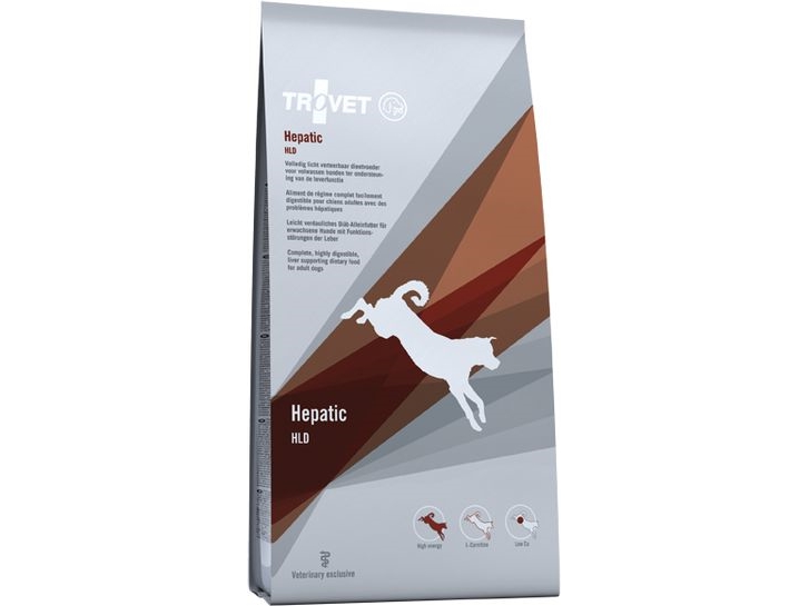 Trovet Hepatic Hld Mit Huhn - Trockenfutter Für Hunde - 12,5Kg