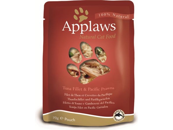 Applaws Katzenbeutel Thunfisch Und Pazifik-Garnelen 70G
