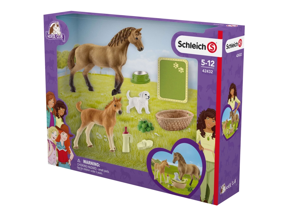 Schleich Horse Club Sarahs Baby Animal Care