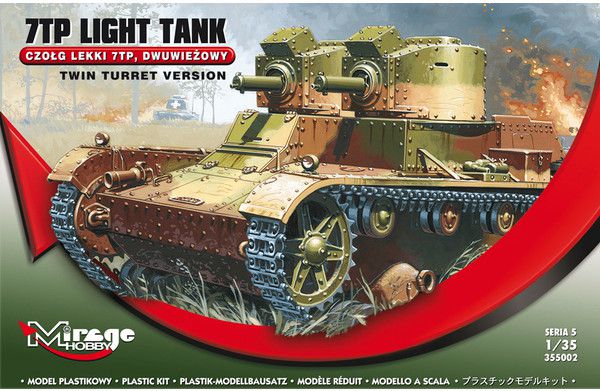 Mirage Mirage 7Tp Leichter Doppelturmtank - 355002