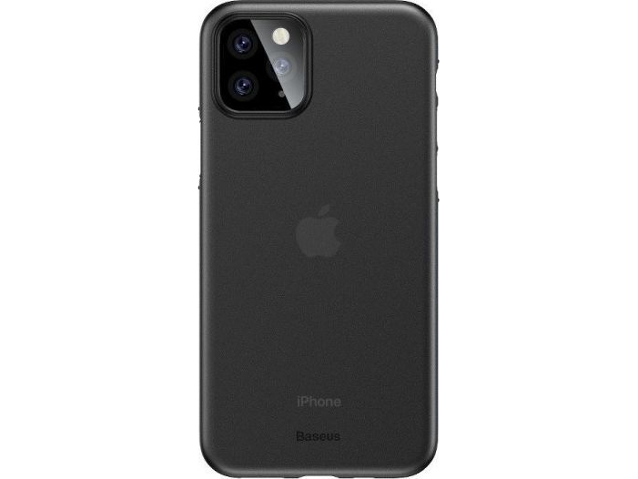 Baseus Iphone 11 Pro Max Case Ultra-Thin Polypropylene - Matt Black Transparent