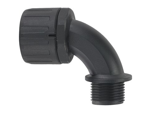 LAPP 55506505 SILVYN® FPAG-M16x1,5/2 90° Slangeforskruning Sort M16 11.80 mm 90° 1 stk
