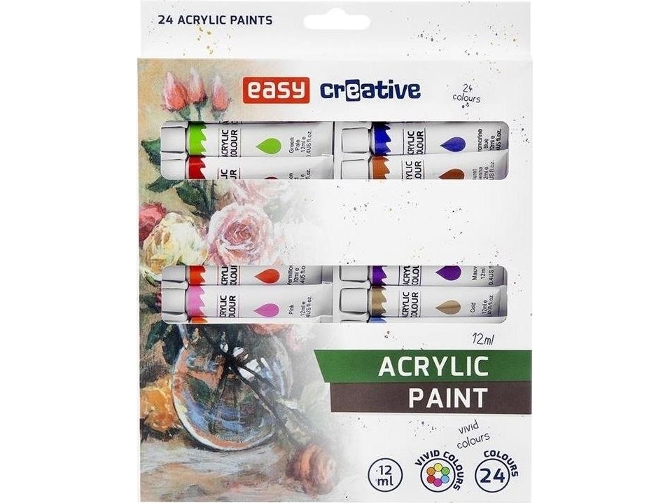 Easy Acrylic Paint 24 Farben Easy