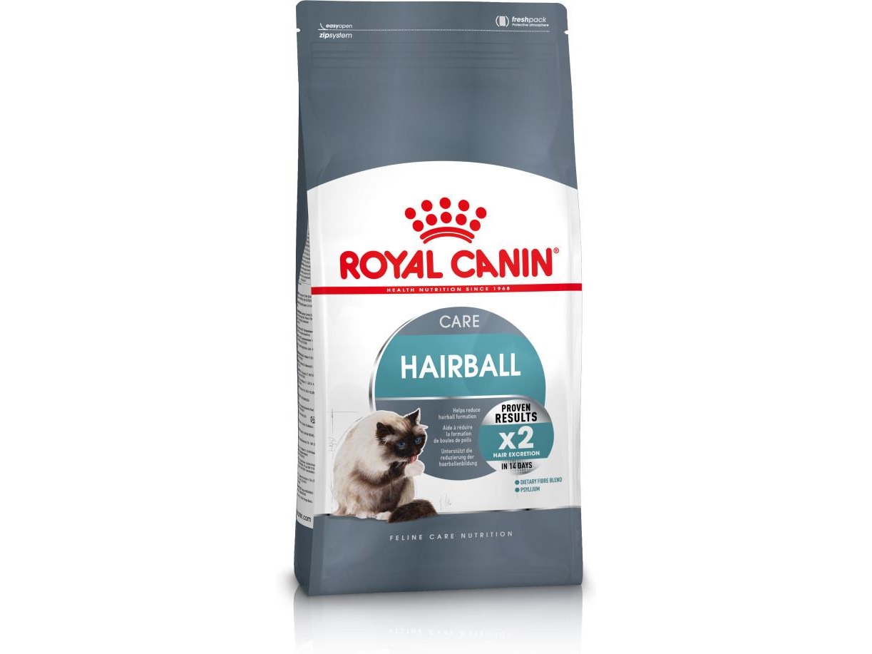 Royal Canin Hairball Care tørfoder til kat 10 kg Voksen Majs, Fjerkræ, Ris, Grøntsag billede