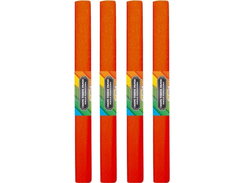 Starpak Krøllet silkepapir 50x200cm rød 10stk.