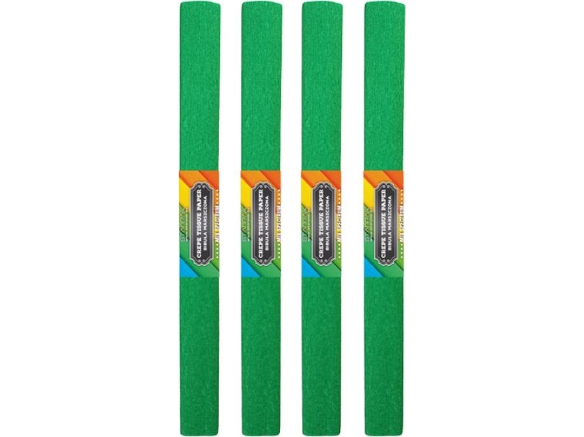 Starpak krøllet silkepapir 50x200cm grøn 10 stk.