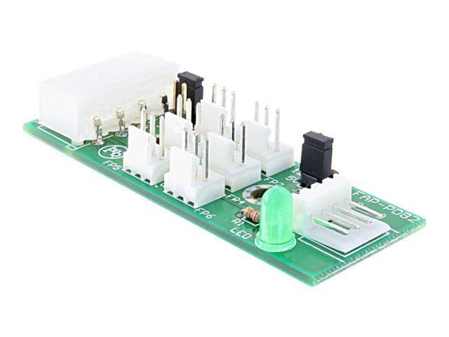 Delock Distribution Board 6X Fan 5V/12V, Pc, 3.5 Molex Or 4-Pin Fdd, 5/12V