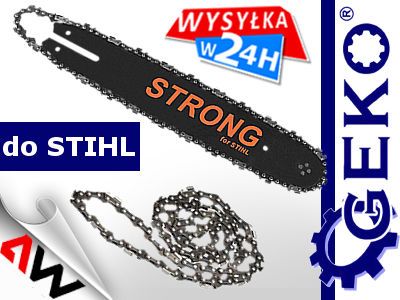 Geko st&aring;ng 143/8`+2x kedja 050 50 (G74011)