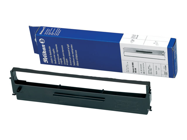 Pelikan - Sort - Tekstilbånd For Printer - For Citizen Prodot 9 Compuprint 4/14, 92X Epson Actionprinter 4000, L-1000 Mx 80, 82 Rx 80