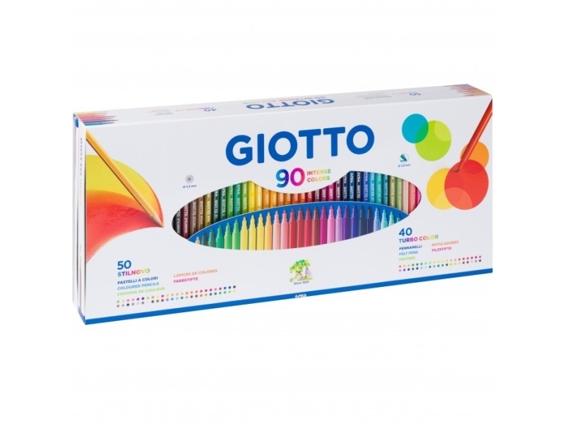 Giotto 8000825023477, Multifärg, Barn, Pojke/flicka | Skrivredskap - Fiberpennor & Fineliner - Fiberpennor | GameStuff